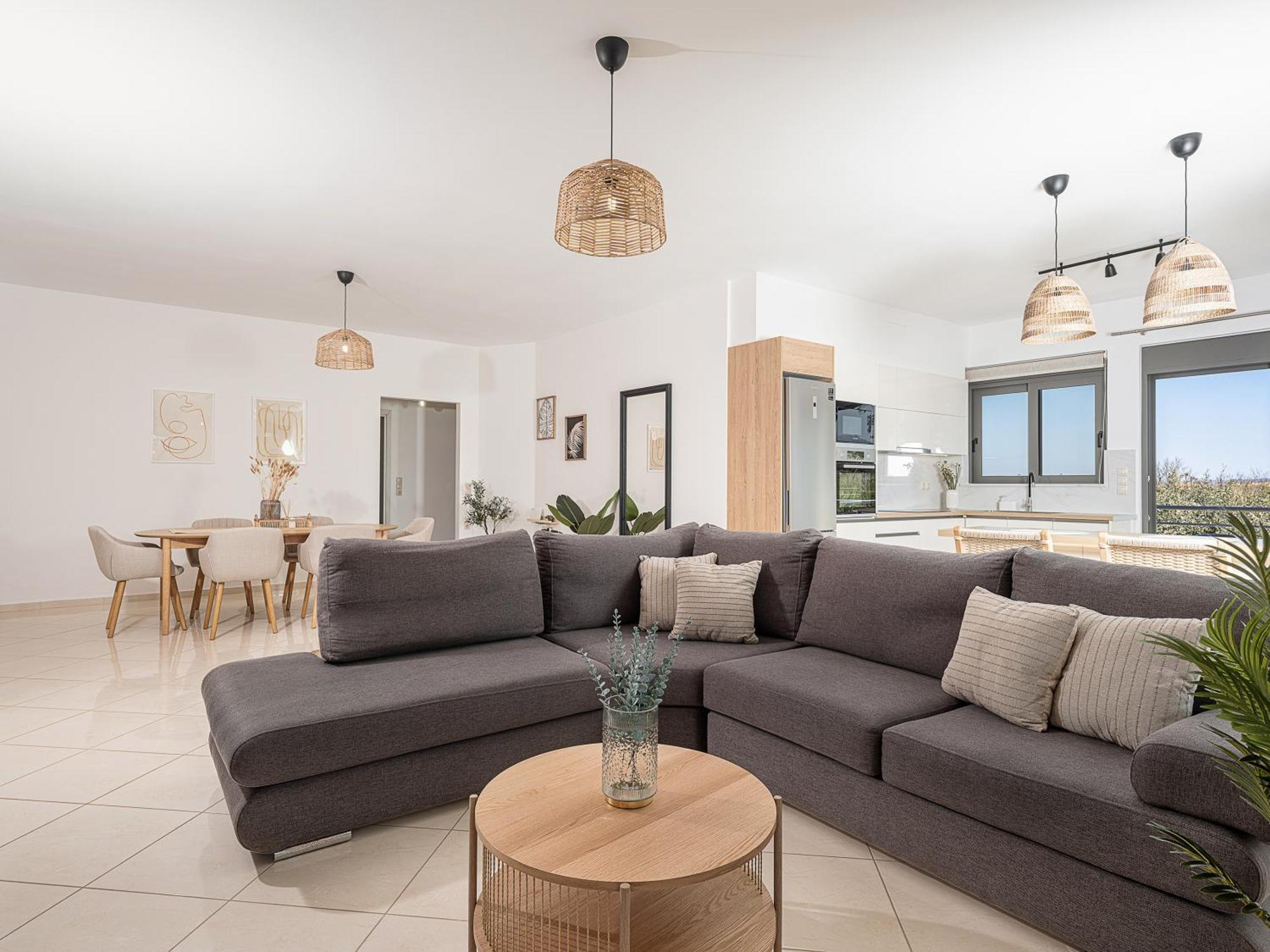 Sol Luxury Apartment - Close To The Beach With A Private Mini Pool 干尼亞 外观 照片