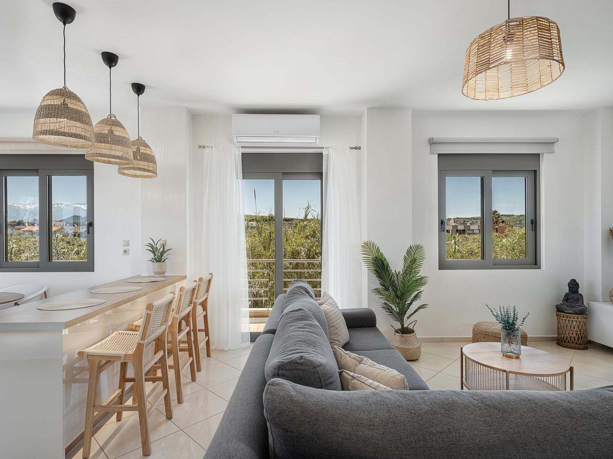 Sol Luxury Apartment - Close To The Beach With A Private Mini Pool 干尼亞 外观 照片