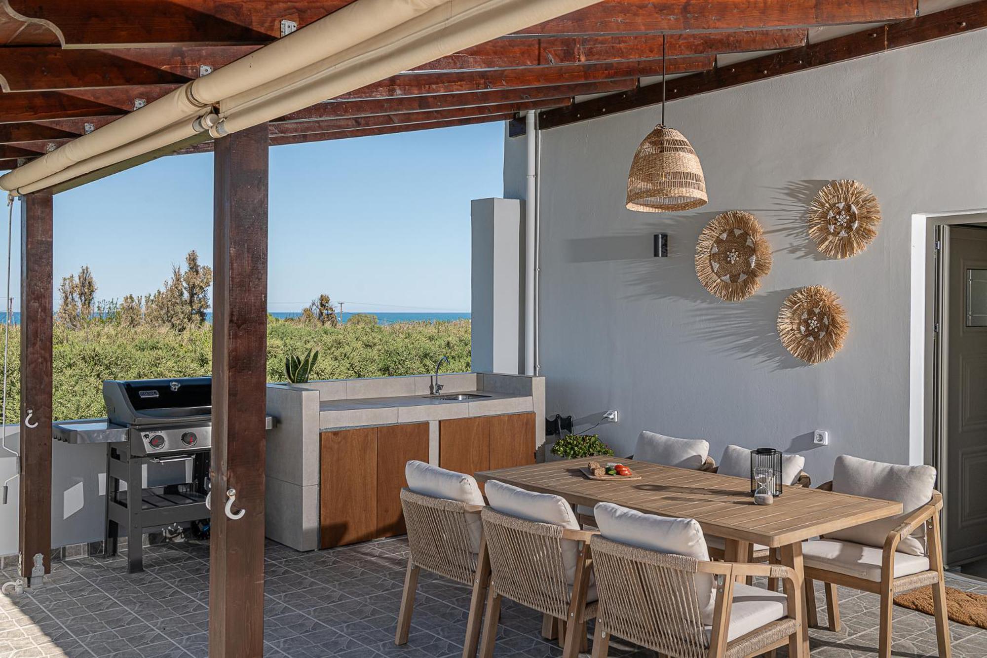 Sol Luxury Apartment - Close To The Beach With A Private Mini Pool 干尼亞 外观 照片