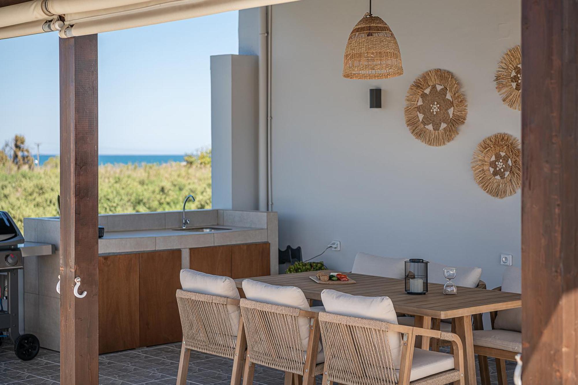 Sol Luxury Apartment - Close To The Beach With A Private Mini Pool 干尼亞 外观 照片